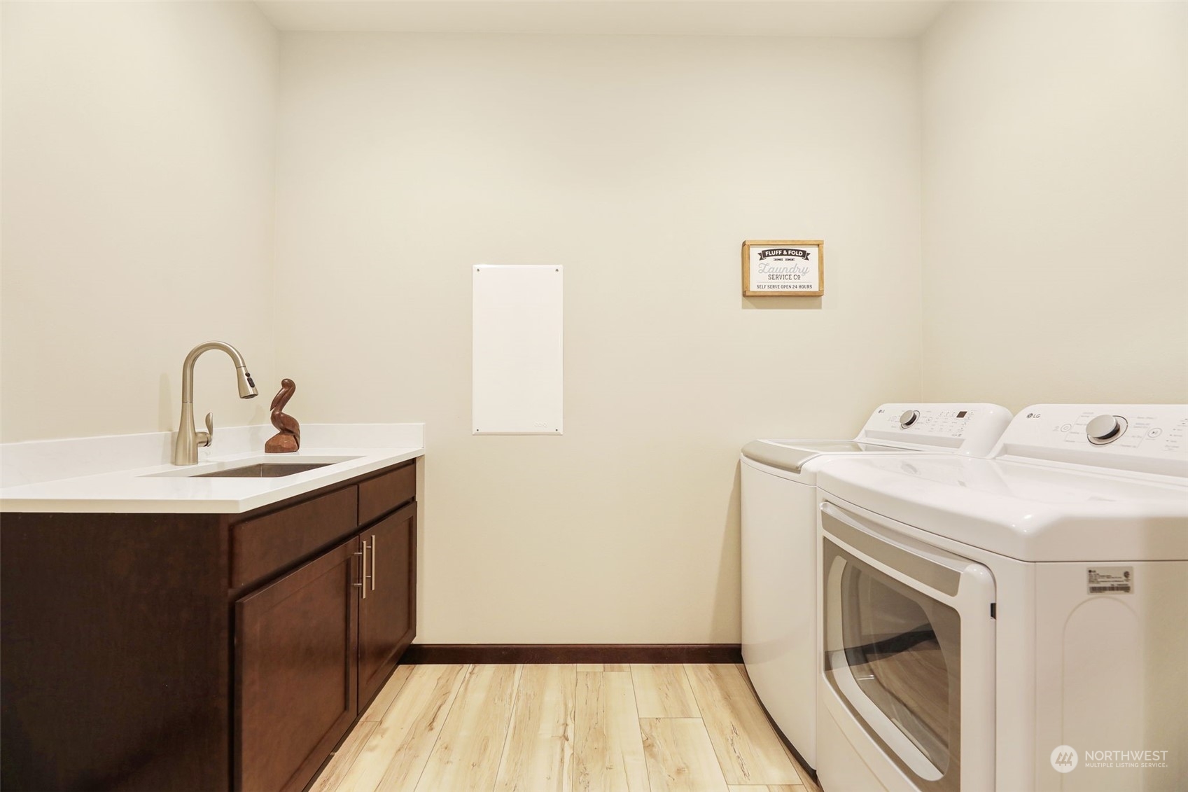 36016 Mann Road Sultan, WA 98294 - Photo 26 of 39 a bathroom with a sink and a mirror