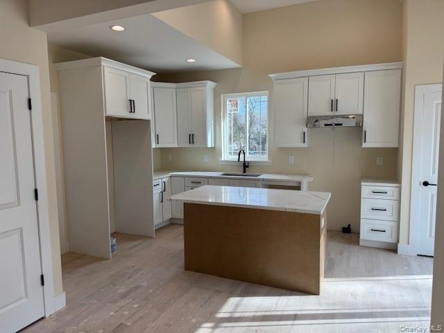 N/c Westfield Lot 0 Rd Coram, NY 11727 - Photo 7 of 29 a kitchen with stainless steel appliances granite countertop a sink stove and refrigerator