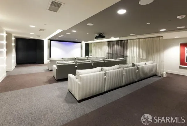 a kitchen with lots of counter top space