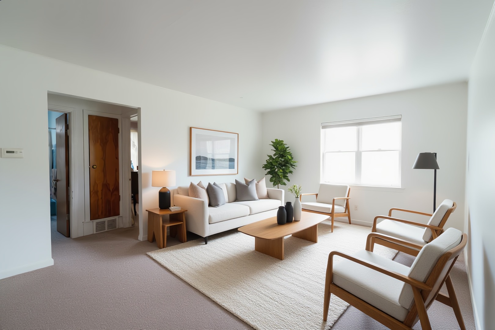1744 Wesley Avenue Evanston, IL 60201 - Photo 6 of 31 a living room with furniture and a window