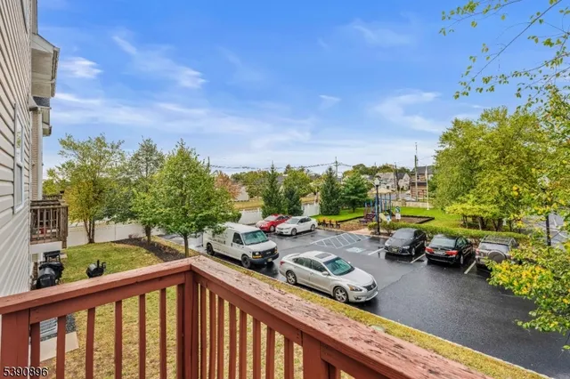 a view of a terrace with sitting area