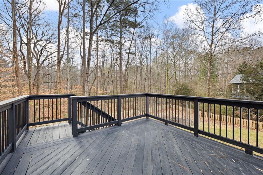 1029 Regency Drive Acworth, GA 30102 - Photo 18 of 36 a view of balcony with wooden floor