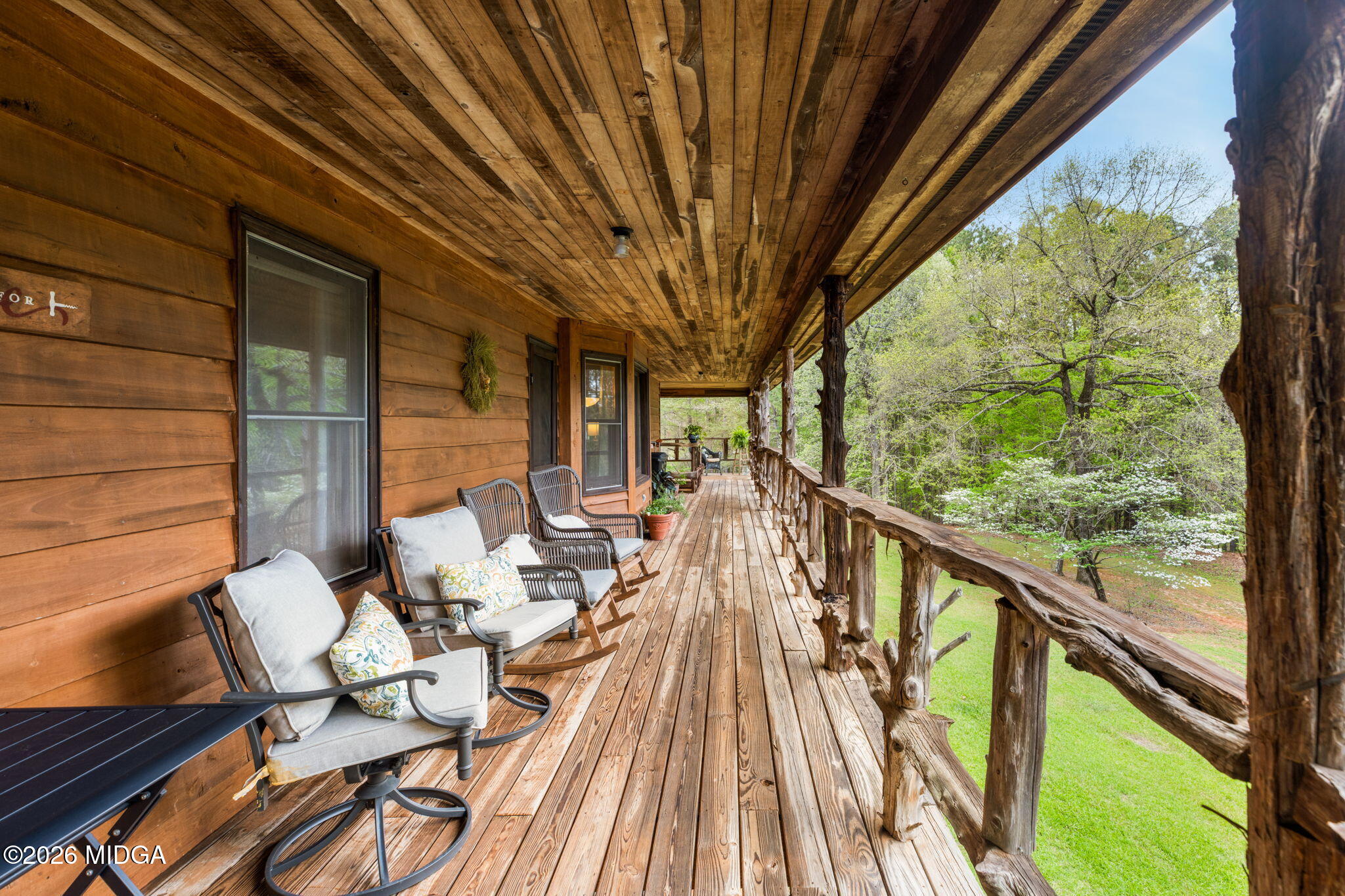 963 Jarrell Plantation Road Juliette, GA 31046 - Photo 38 of 43 Rear Porch Area