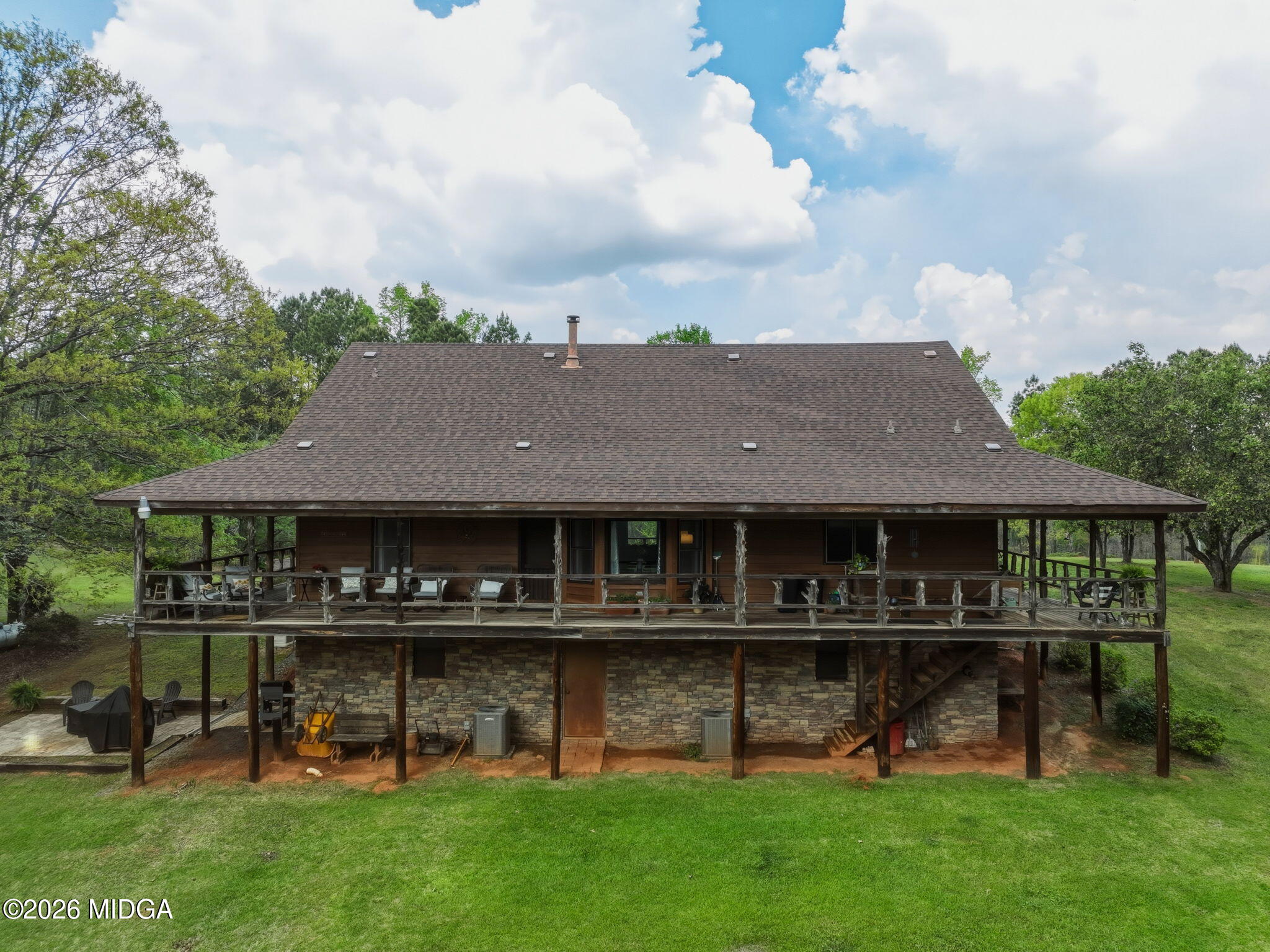 963 Jarrell Plantation Road Juliette, GA 31046 - Photo 40 of 43 Rear View