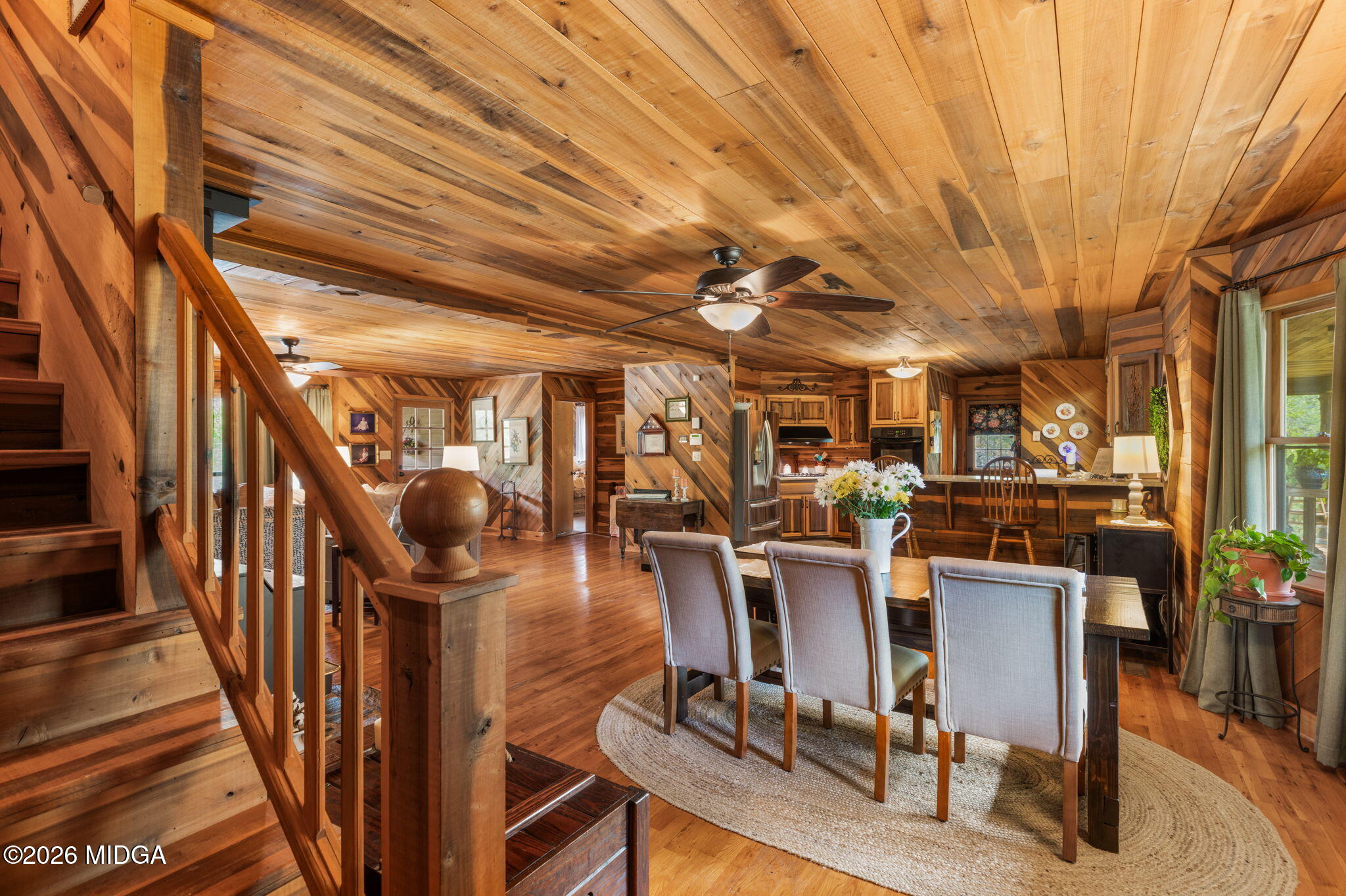 963 Jarrell Plantation Road Juliette, GA 31046 - Photo 9 of 43 Dining, Kitchen to living