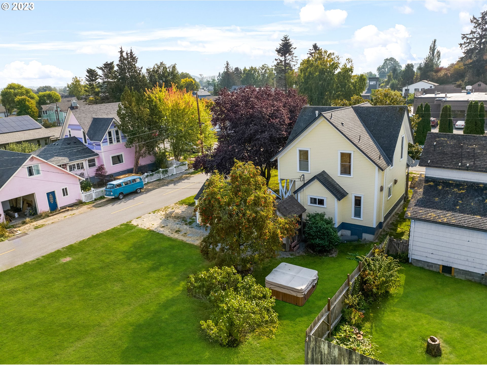 313 Centre Street La Conner, WA 98257 - Photo 28 of 29 a view of a house with a yard