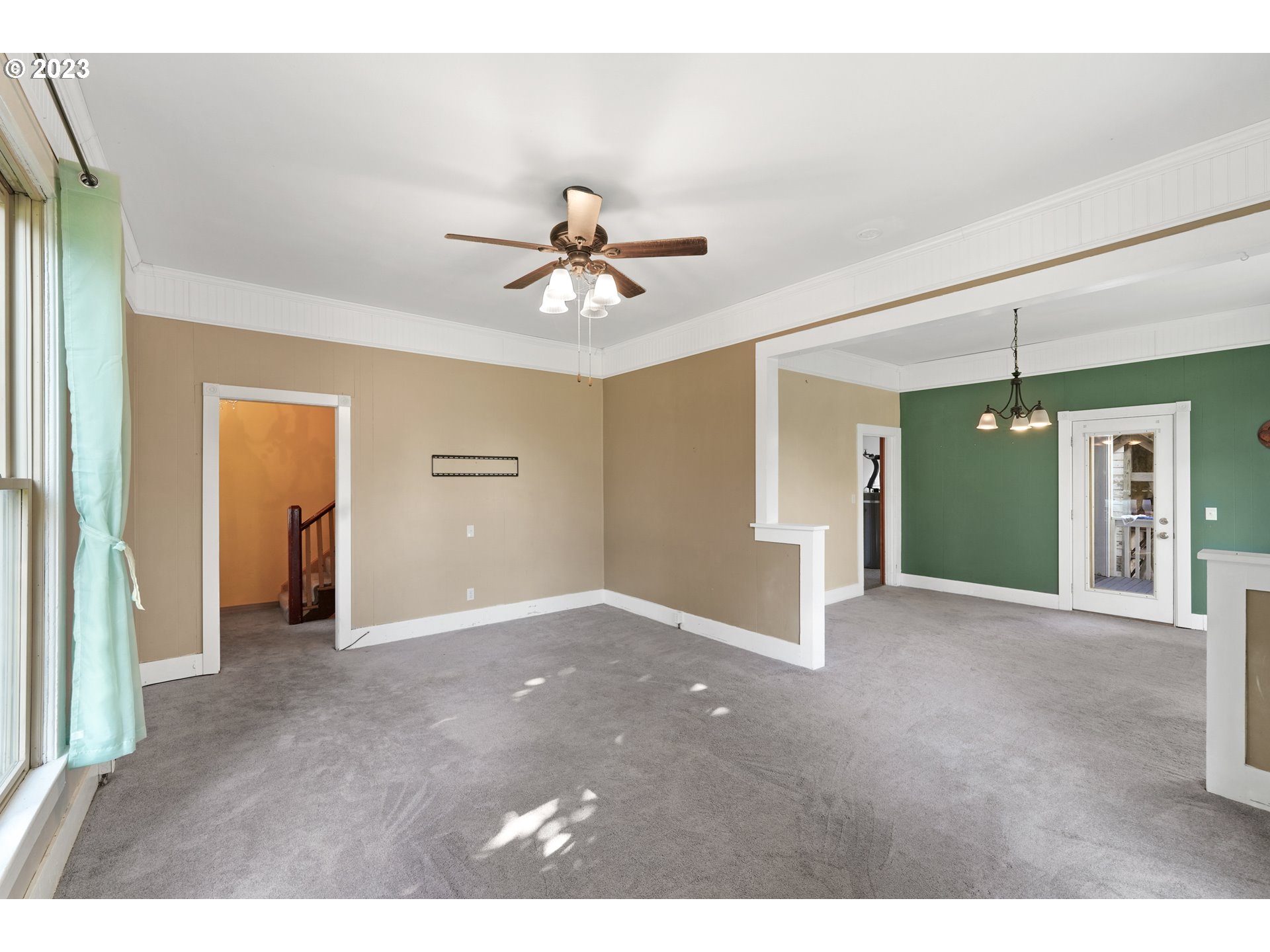 313 Centre Street La Conner, WA 98257 - Photo 6 of 29 a view of a big room with closet and windows
