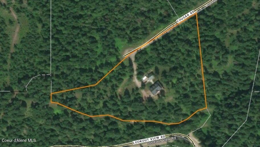 845 Cougar Road Naples, ID 83847 - Photo 85 of 85 Aerial with approximate lines