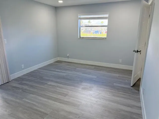 wooden floor in an empty room