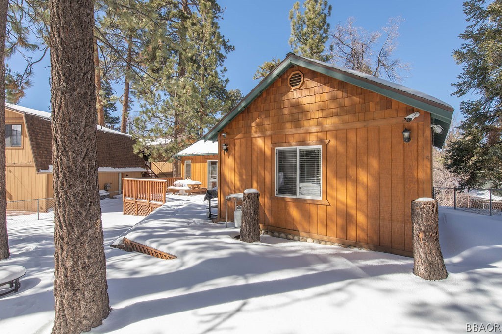 43132 Moonridge Road Big Bear Lake, CA 92315 - Photo 34 of 41 a view of a house with a yard