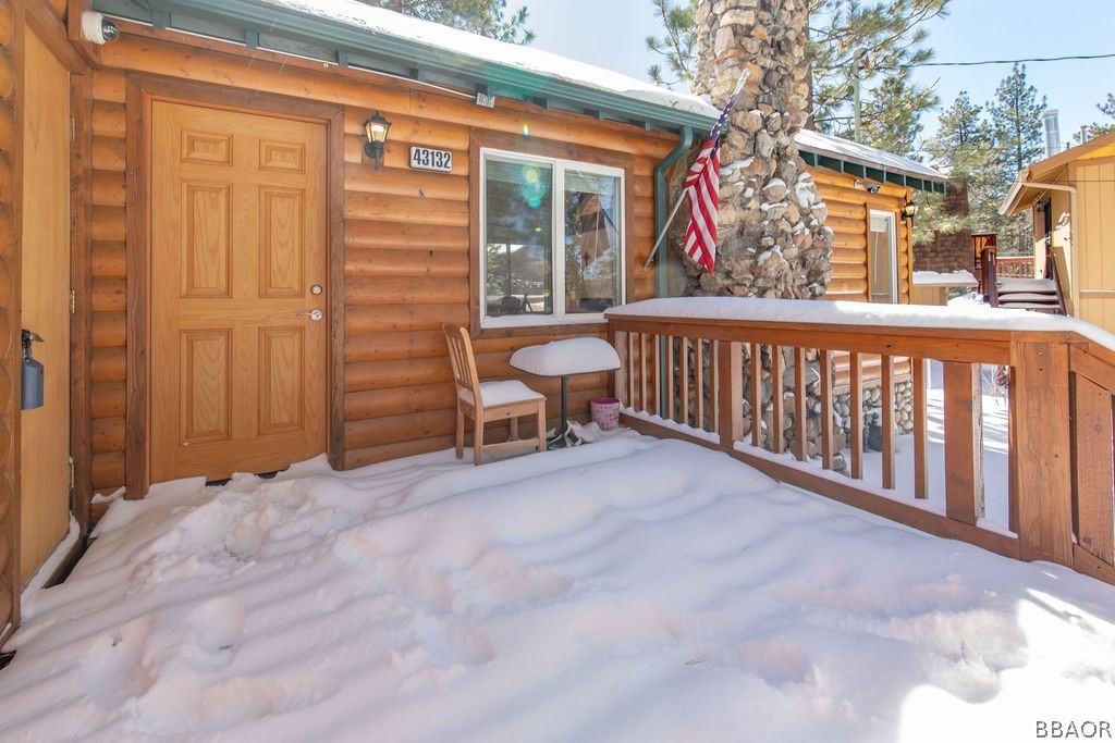43132 Moonridge Road Big Bear Lake, CA 92315 - Photo 40 of 41 a view of a chairs with a outdoor space