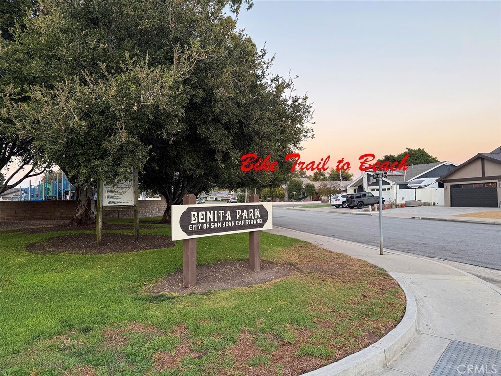 25955 Via Del Rey, Unit B San Juan Capistrano, CA 92675 - Photo 15 of 20 a sign board with a play ground