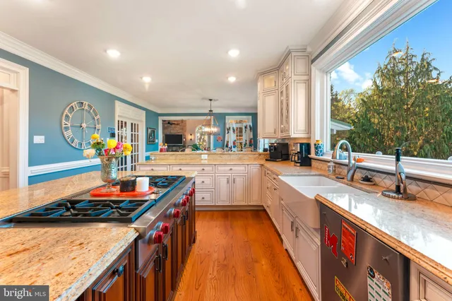 a very nice looking room with a large window