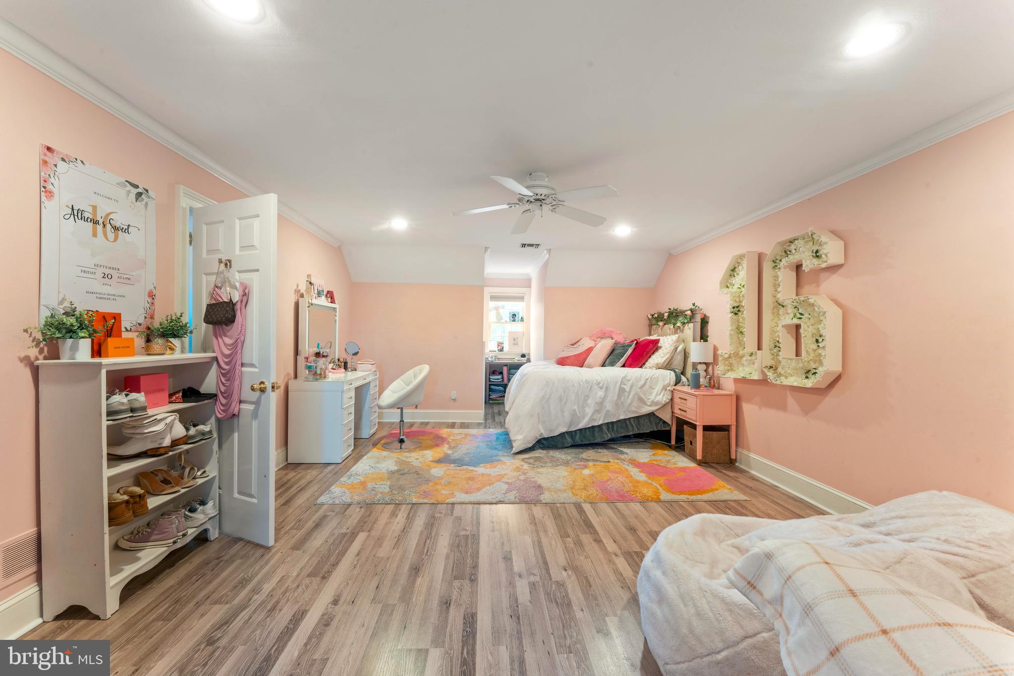 910 Old Dolington Road Newtown, PA 18940 - Photo 47 of 84 a bed room with a bed and a chair