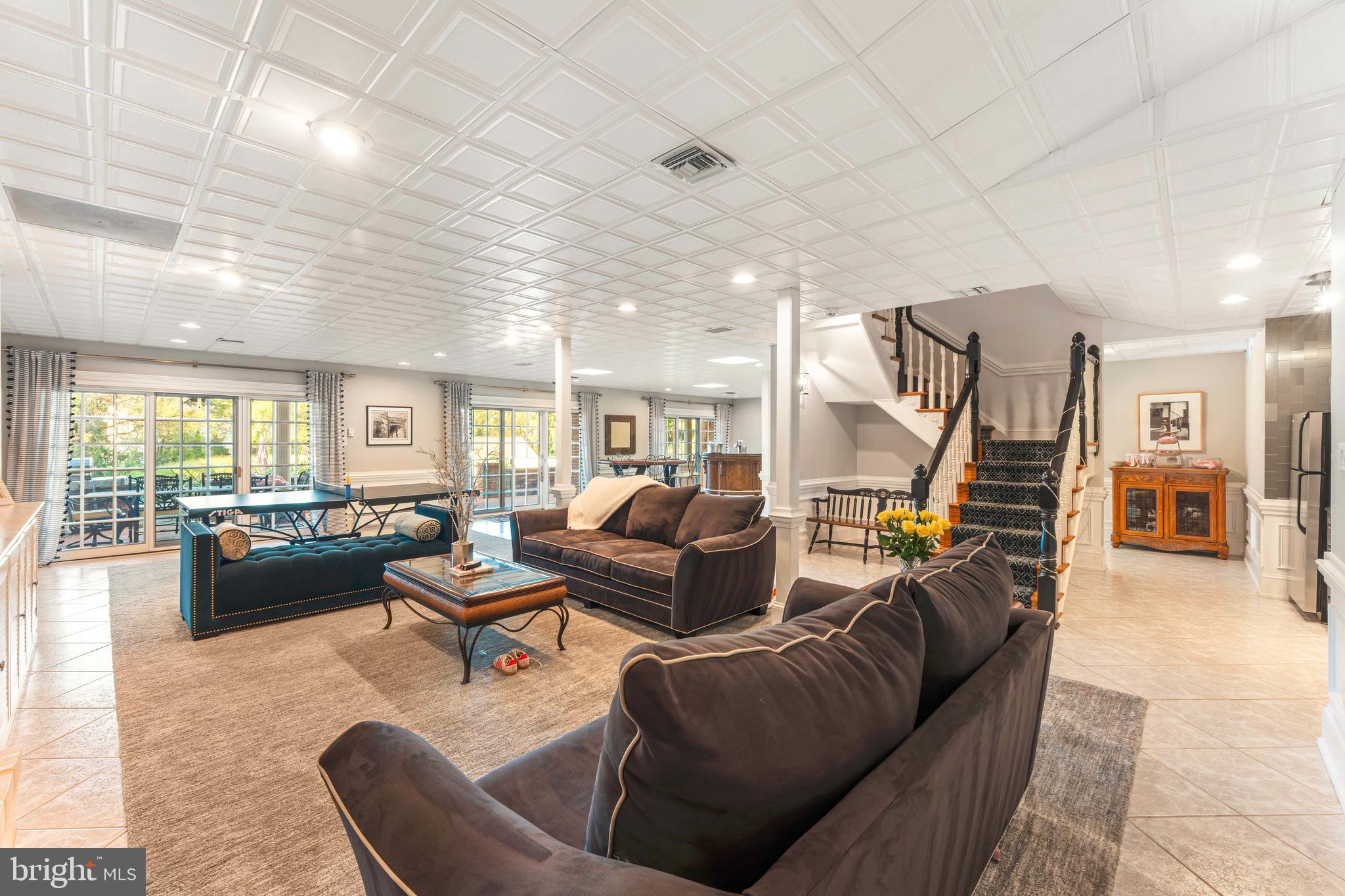 910 Old Dolington Road Newtown, PA 18940 - Photo 51 of 84 a living room with furniture and a large window