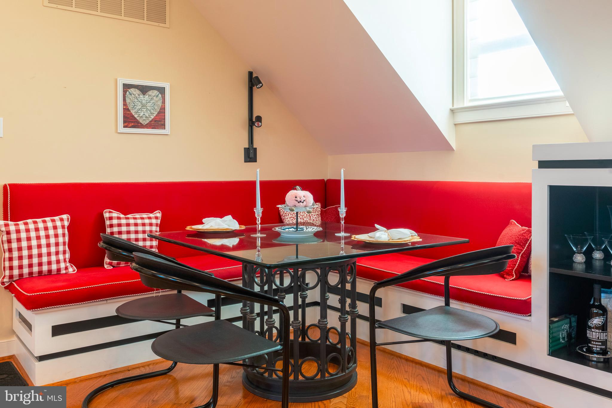 910 Old Dolington Road Newtown, PA 18940 - Photo 71 of 84 a view of a dining room with furniture and chandelier