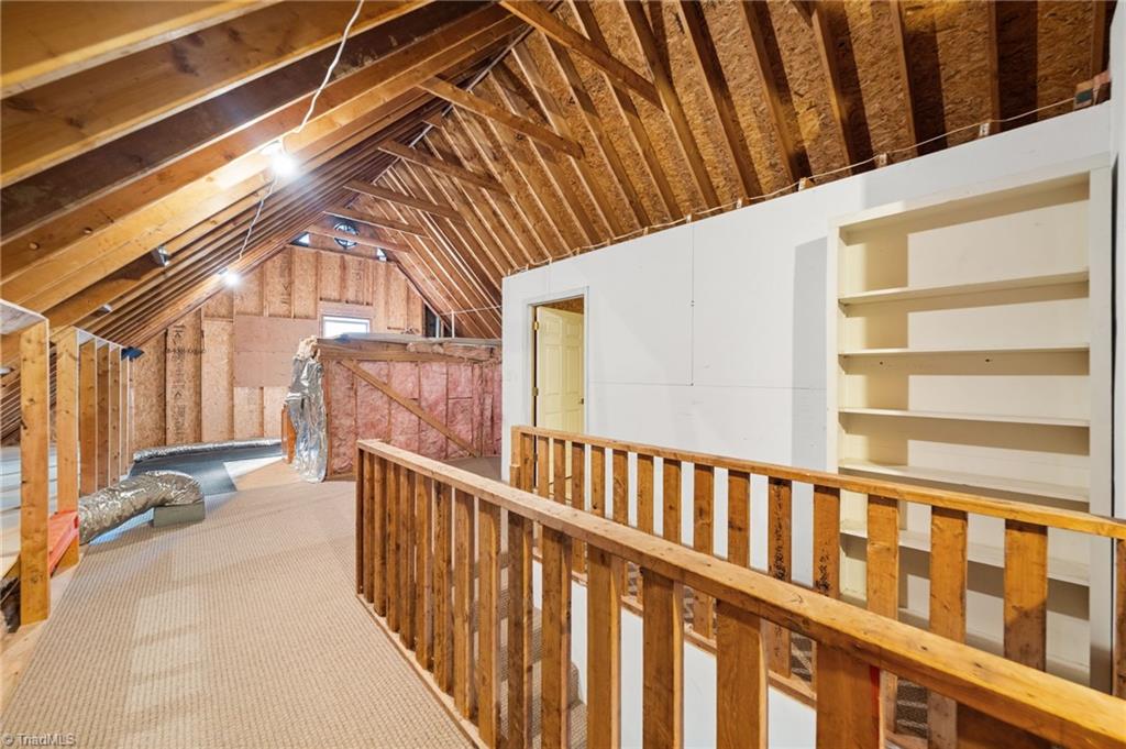 2804 County Clare Road Greensboro, NC 27407 - Photo 40 of 50 Walk In 3rd Floor Attic- tons of storage