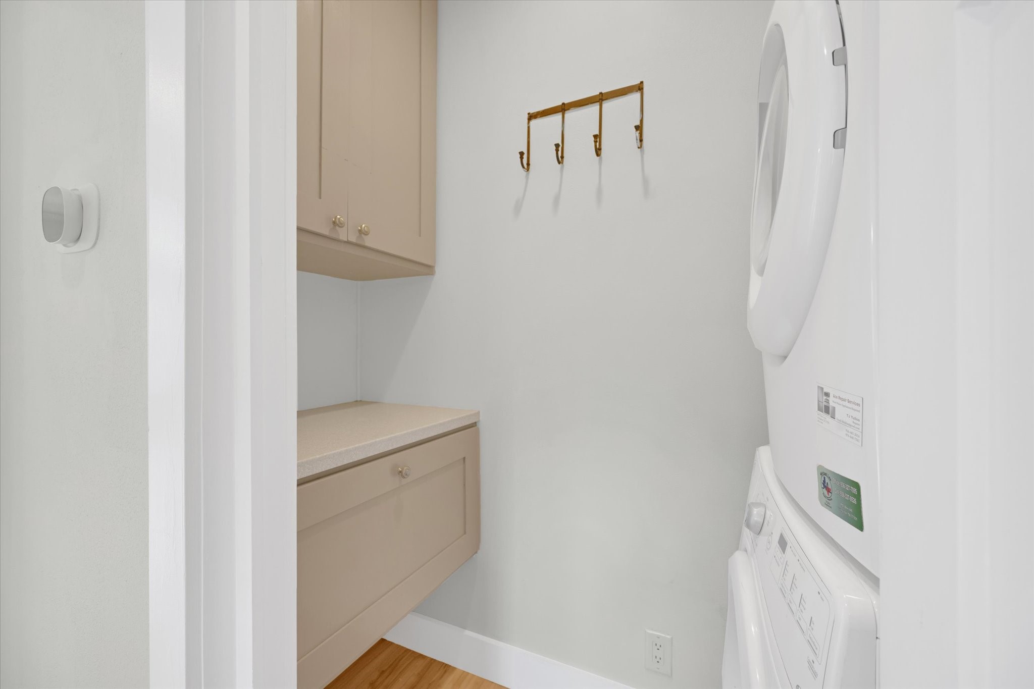 31 Rose Hill Road Coldspring, TX 77331 - Photo 17 of 34 Stackable Washer Dryer and separate Laundry Room