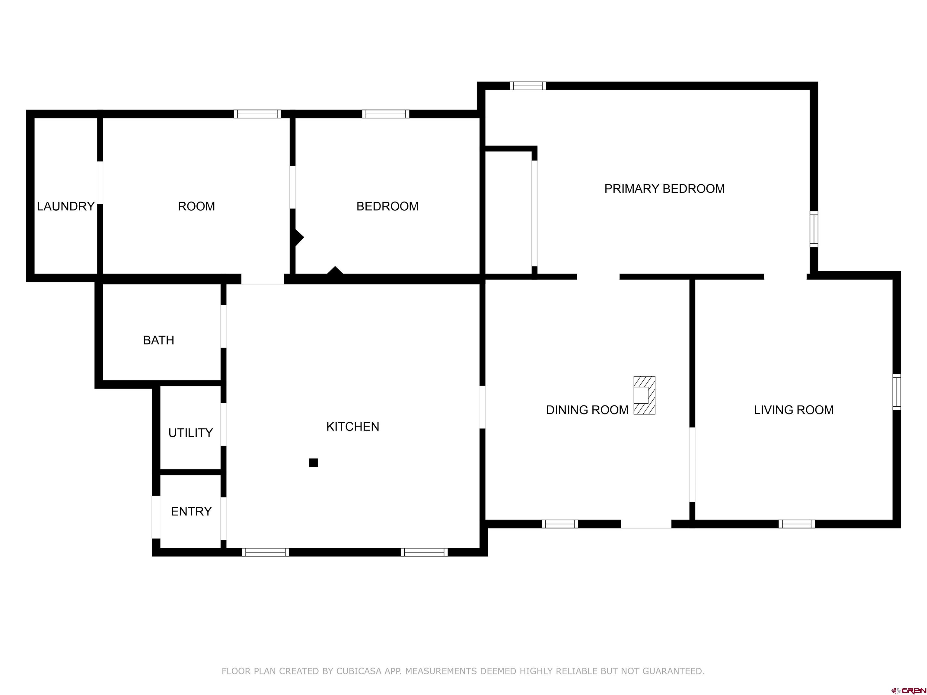 311 West 3rd Street Delta, CO 81416 - Photo 24 of 24 a picture of a floor plan