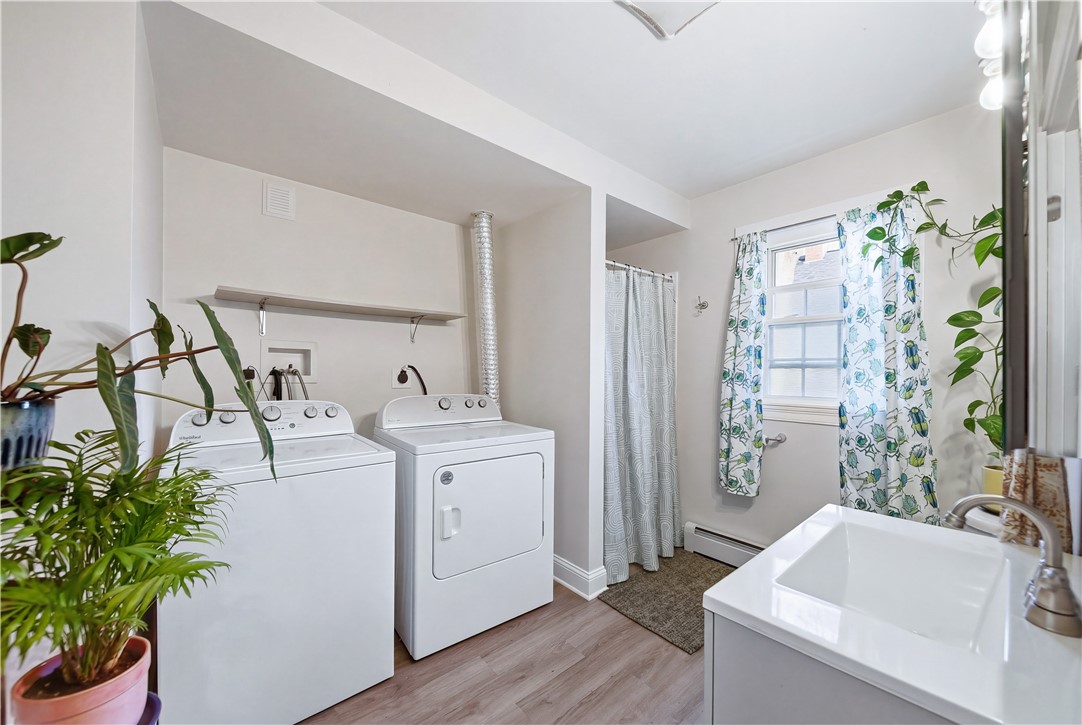 27 Barney Street Warren, RI 02885 - Photo 14 of 39 Laundry/Bathroom