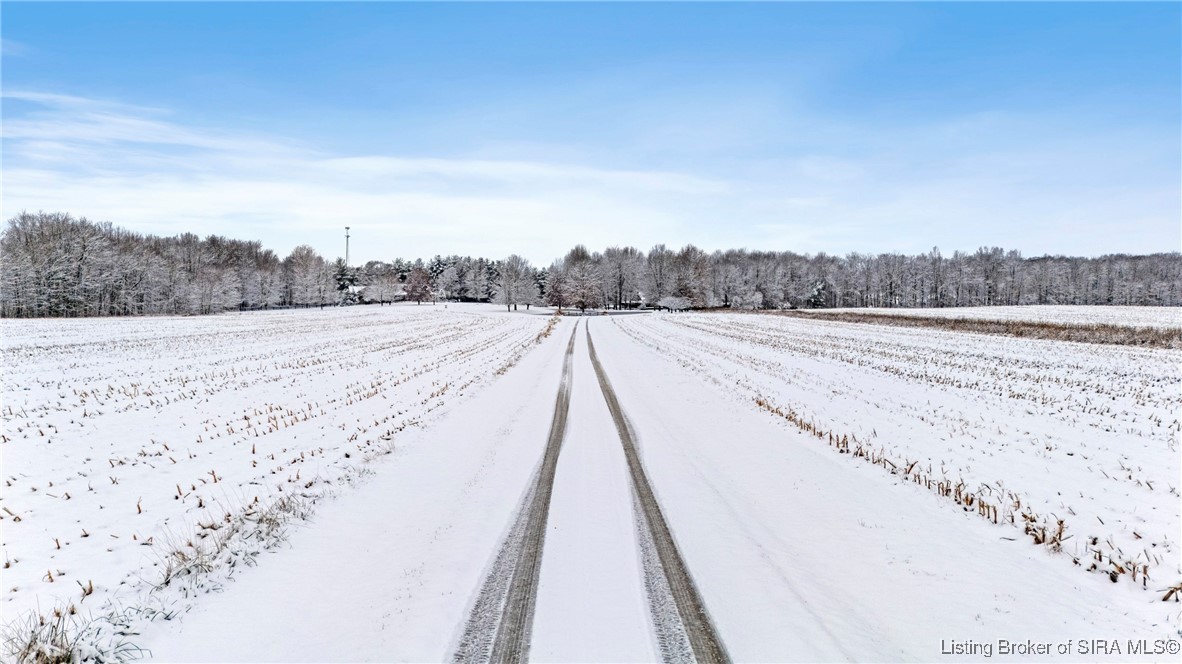 14095 North Martin Mathis Road Northeast Palmyra, IN 47164 - Photo 86 of 91 Driveway on easement. Home on left.
