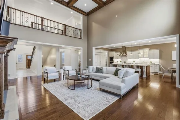 a view of a house with a deck