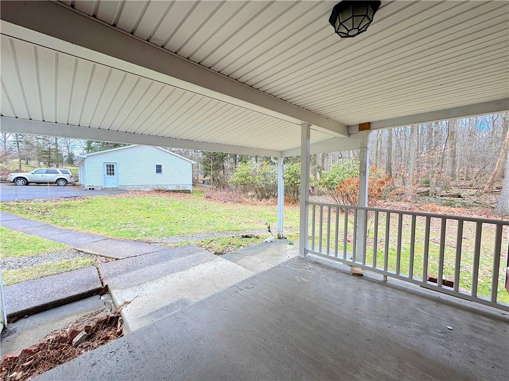 671 Solomon Temple Road Latrobe, PA 15650 - Photo 8 of 32 a view of a backyard