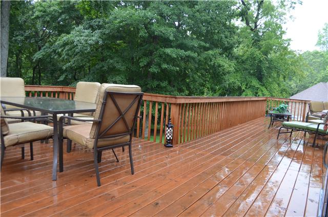 1653 Gratton Road Clarksville, TN 37043 - Photo 18 of 20 Large Oversized Deck, with plenty of space for entertaining, or just relaxing and enjoying the tranquil backyard