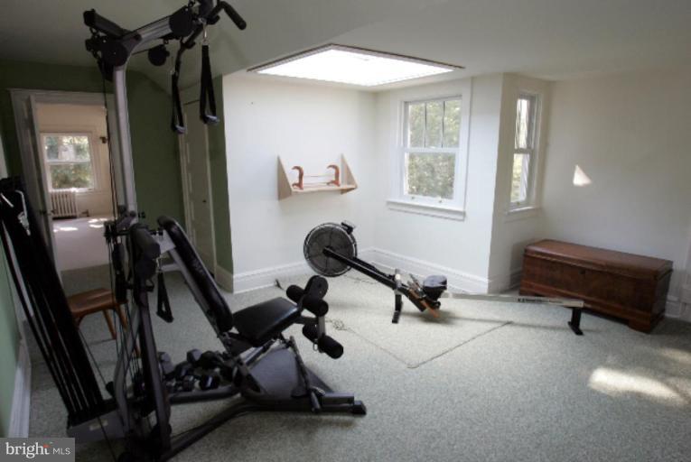 4 Longwood Road Baltimore, MD 21210 - Photo 19 of 23 a view of a room with gym equipment
