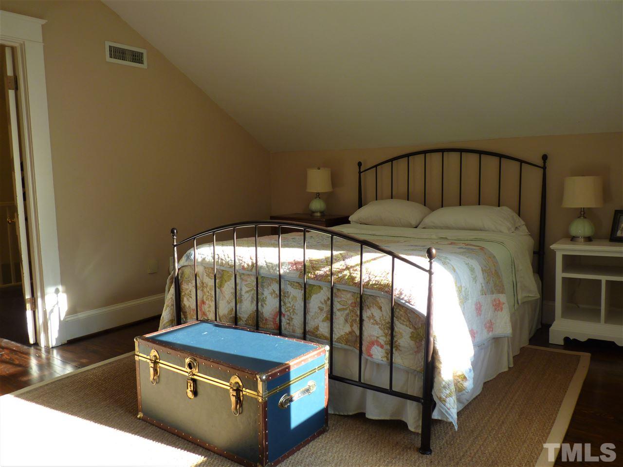 807 West South Street Raleigh, NC 27603 - Photo 16 of 30 Upstairs master bedroom offers plenty of privacy