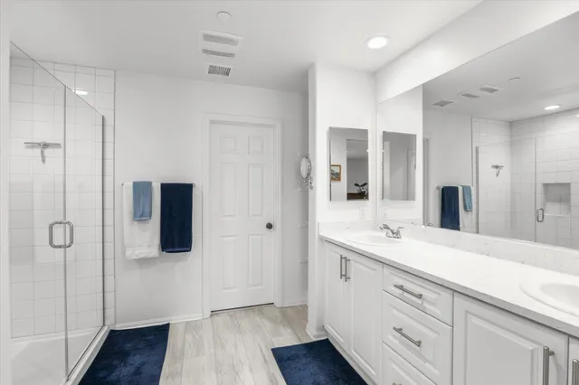 a view of swimming pool with outdoor seating and yard