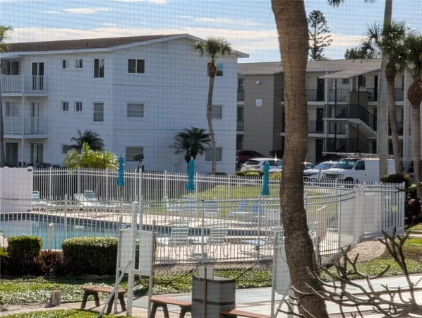 a view of building with an outdoor space