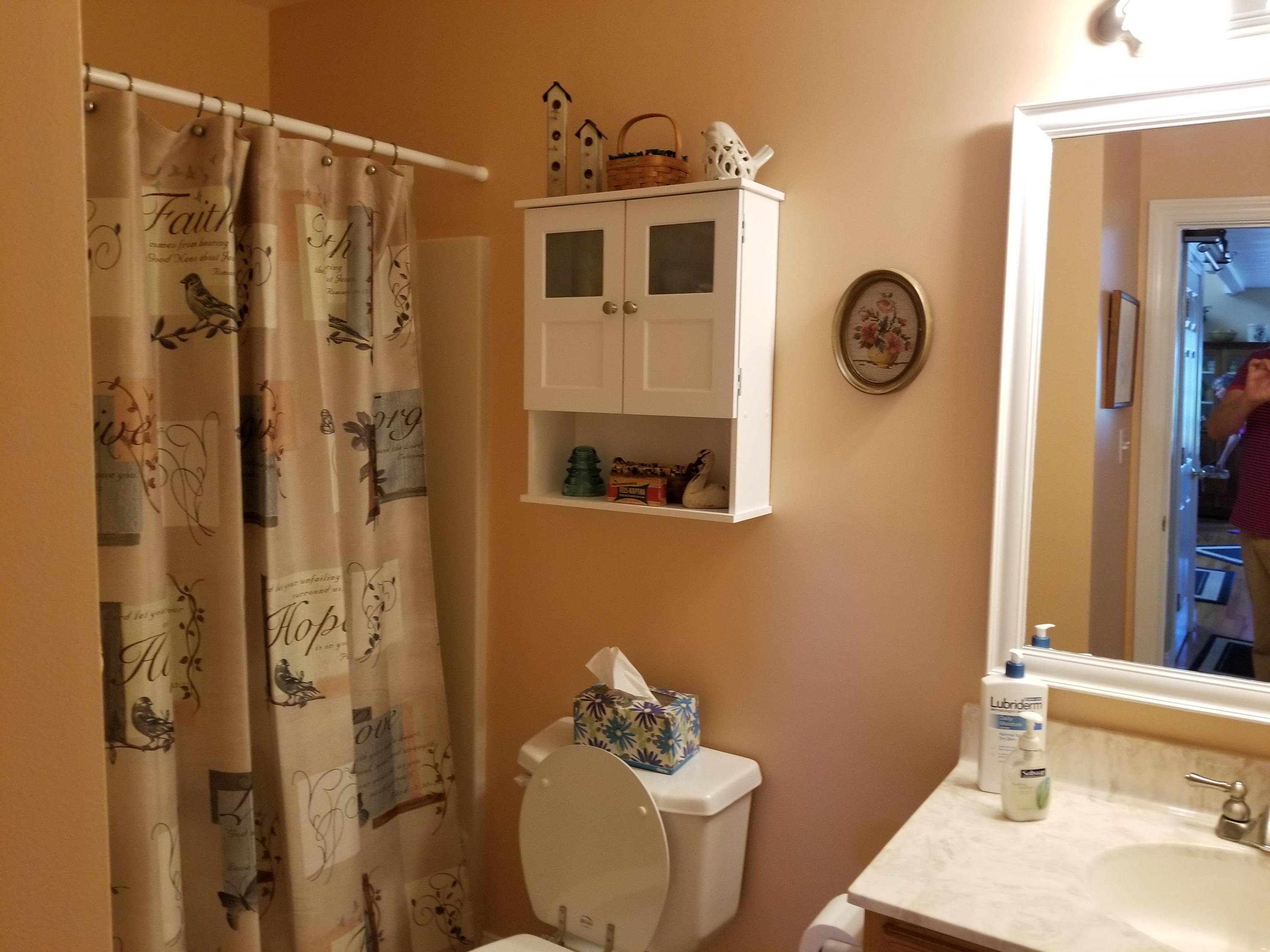 3218 Ayers Road Moneta, VA 24121 - Photo 26 of 67 a bathroom with a sink and a mirror