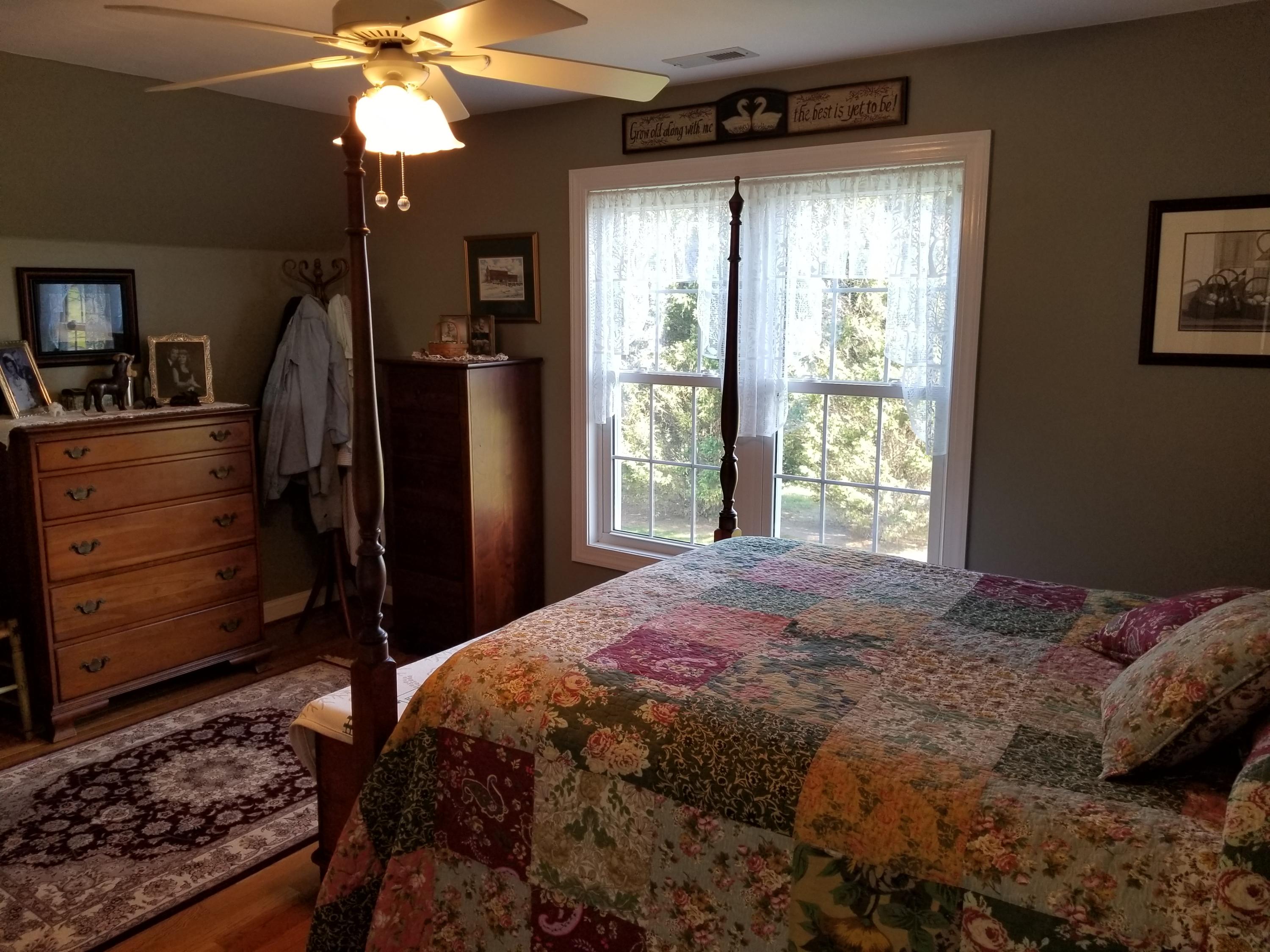 3218 Ayers Road Moneta, VA 24121 - Photo 34 of 67 a bedroom with a bed and a window
