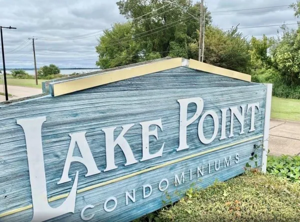 a view of a street sign