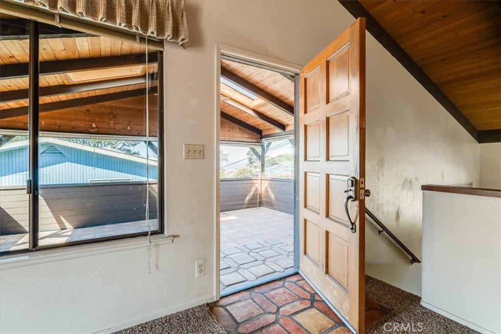 470 Warwick Street Cambria, CA 93428 - Photo 27 of 47 a view of an entryway