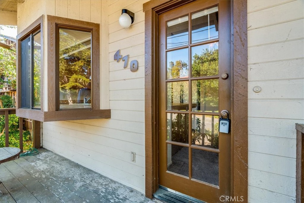 470 Warwick Street Cambria, CA 93428 - Photo 9 of 47 a view of front door