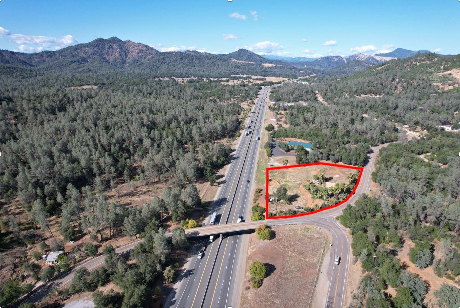 19254 Union School Road Redding, CA 96003 - Photo 14 of 14 an aerial view of house with mountain view