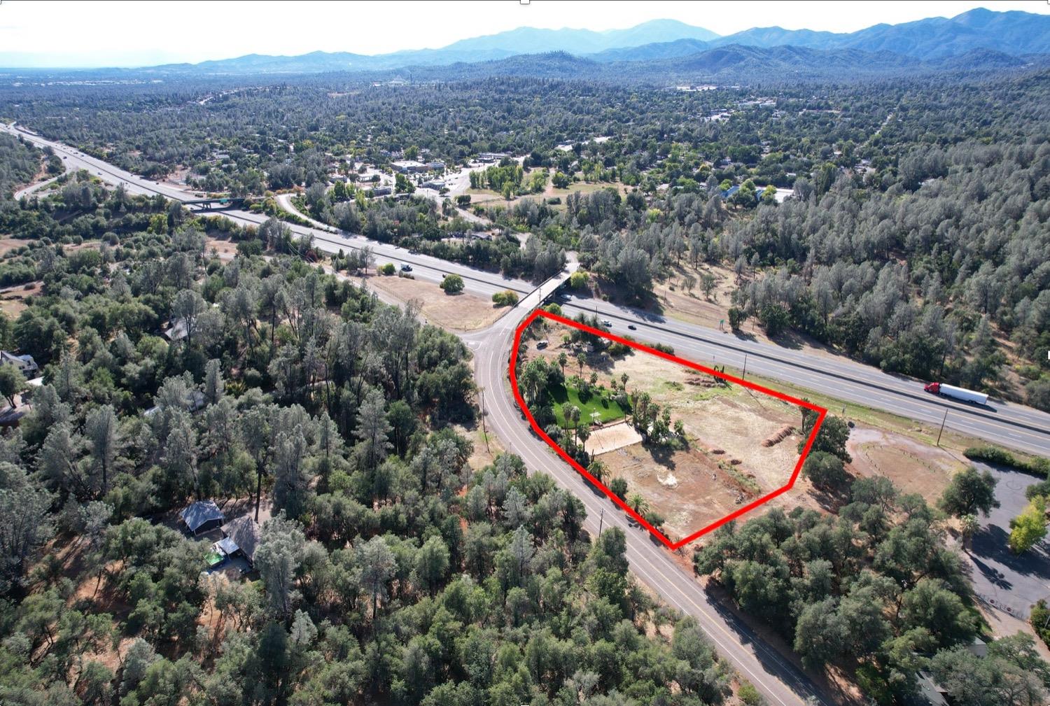 19254 Union School Road Redding, CA 96003 - Photo 2 of 14 an aerial view of a house and a yard