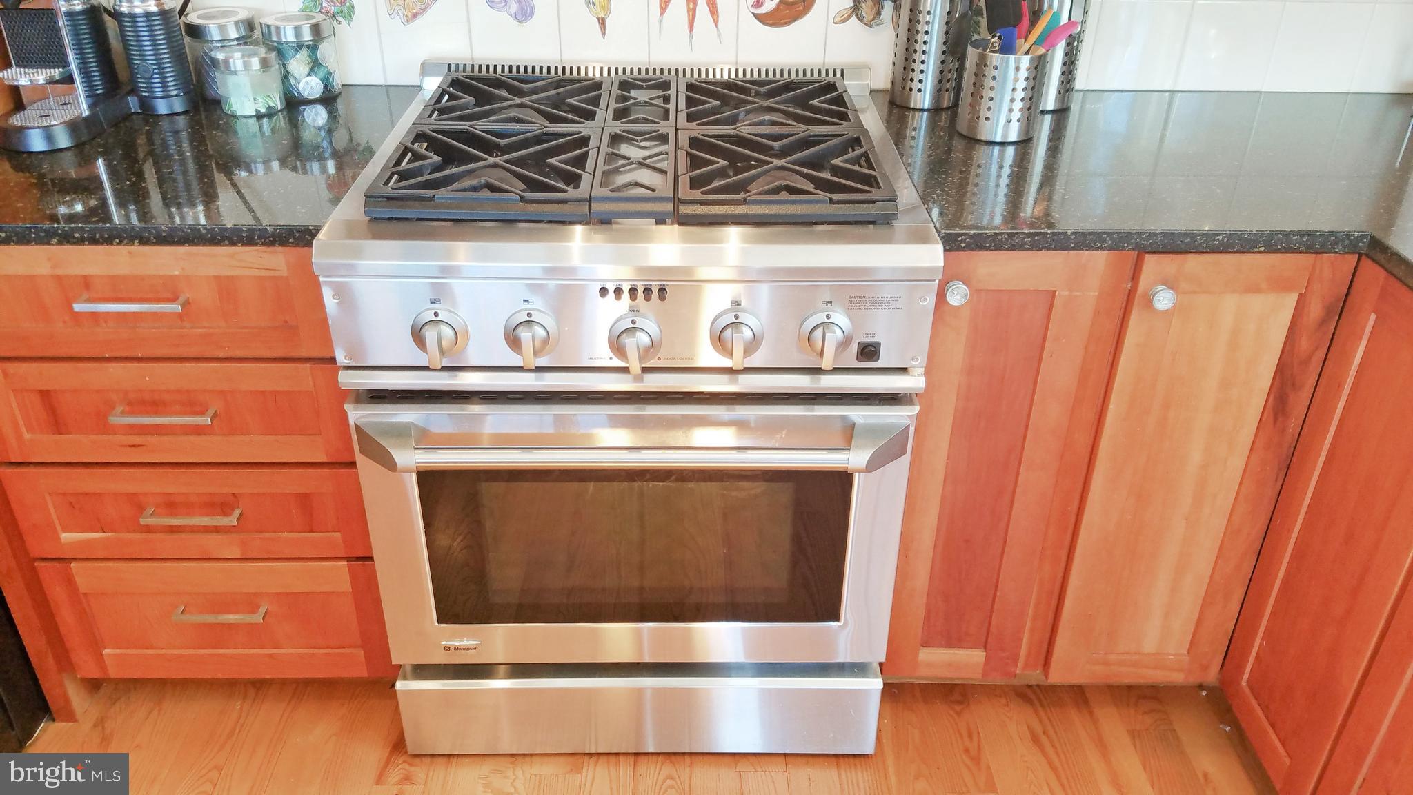 18187 River Road Tall Timbers, MD 20690 - Photo 16 of 60 GE Monogram Dual Fuel Gas/Electric Stove
