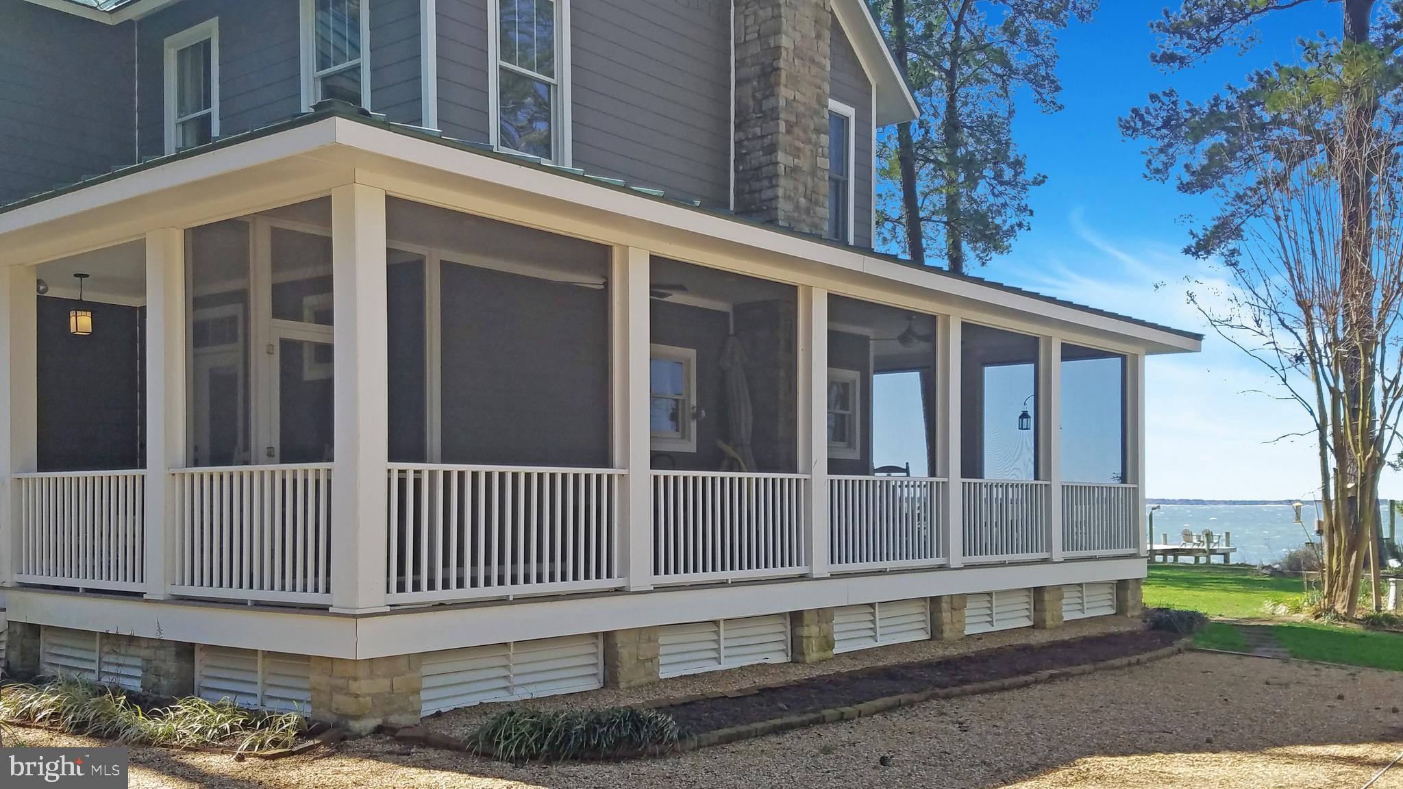 18187 River Road Tall Timbers, MD 20690 - Photo 5 of 60 Large Wrap Around Screened Porch