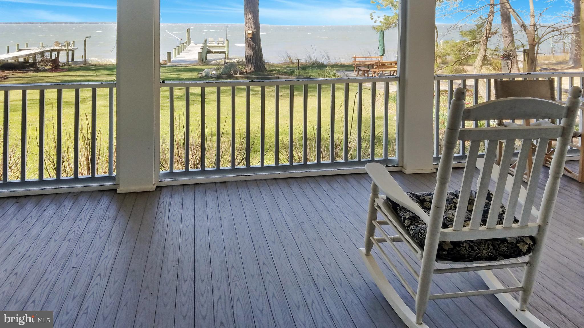 18187 River Road Tall Timbers, MD 20690 - Photo 45 of 60 Screened-In Porch with Azek Flooring & Trim