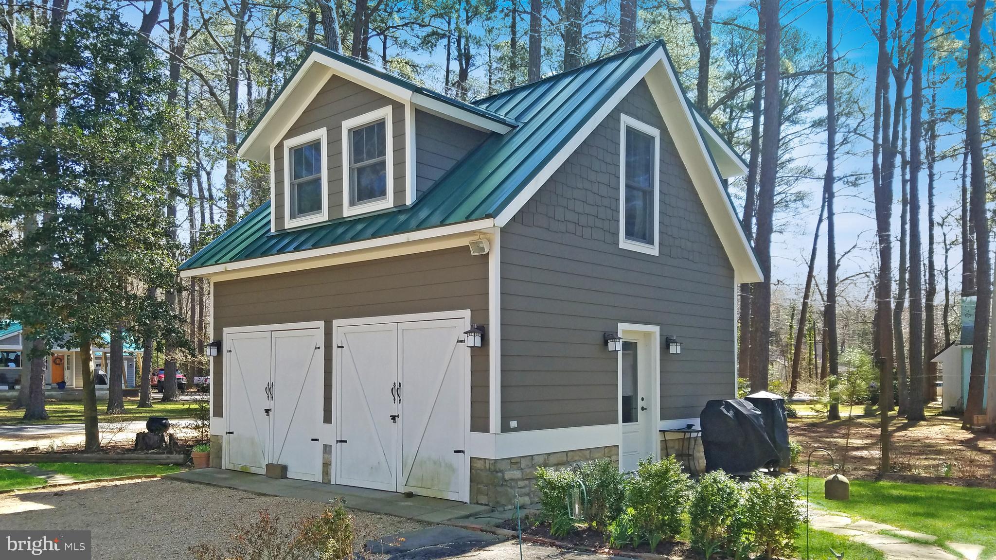 18187 River Road Tall Timbers, MD 20690 - Photo 49 of 60 20x20' Garage with Finished Studio and Full Bath