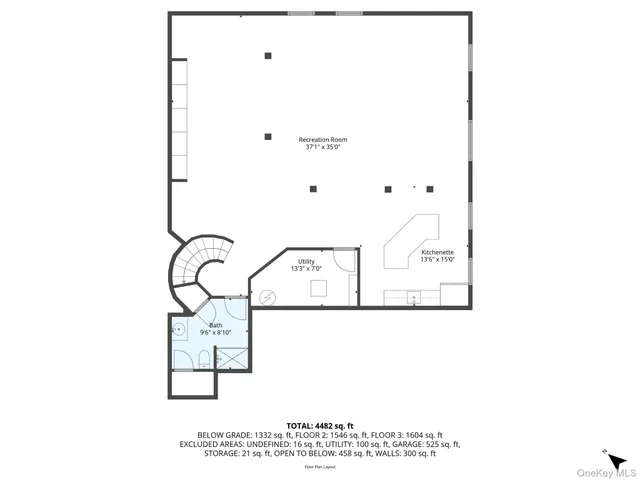 a black and white photo of a room