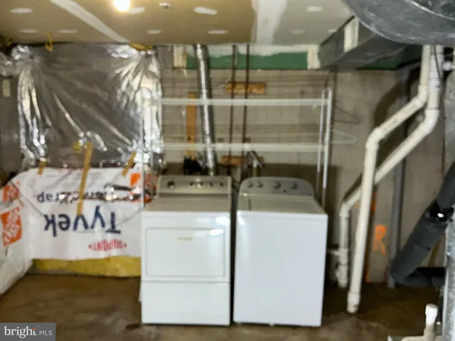 a view of water heater room