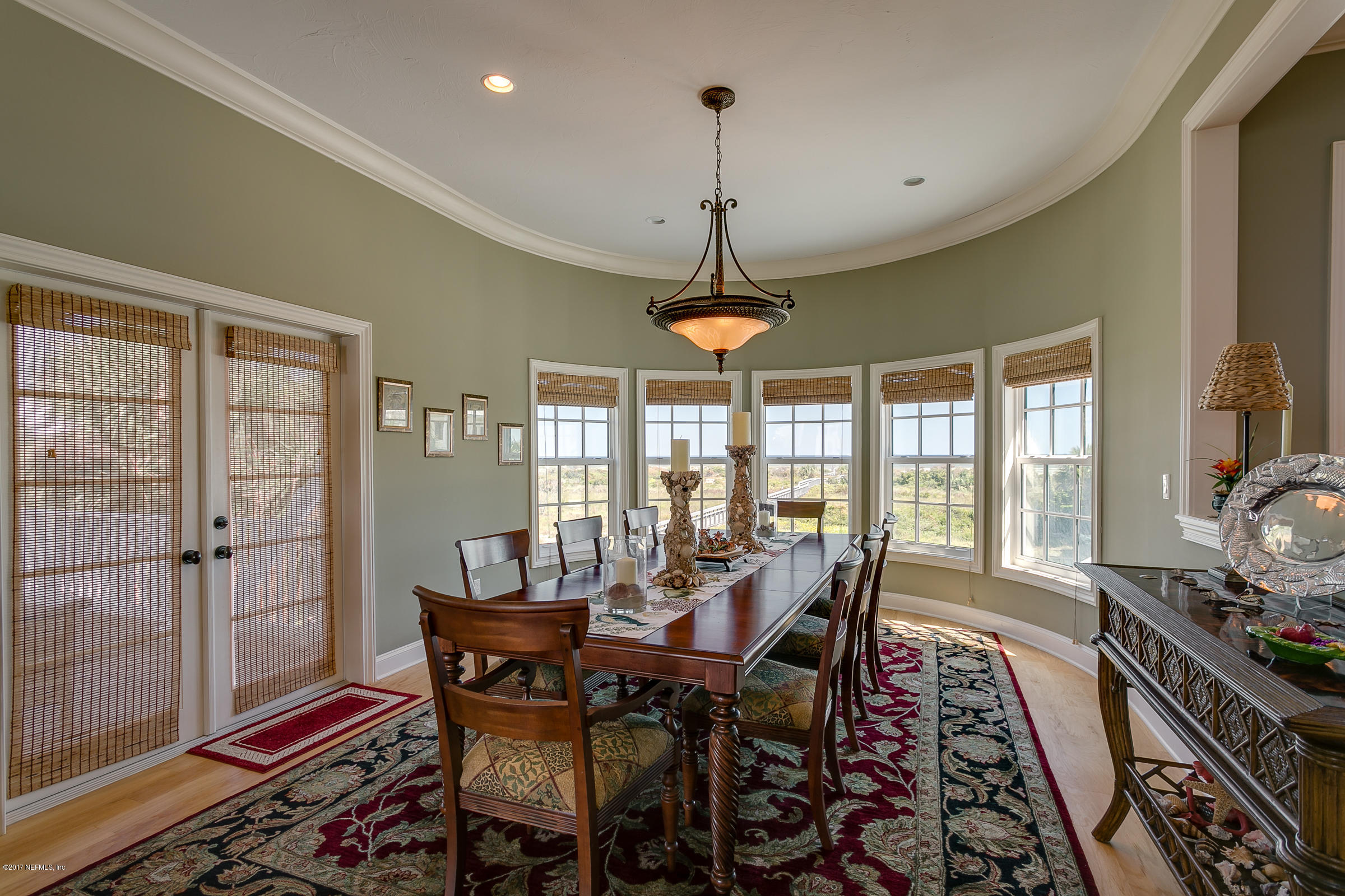 645 Ocean Palm Way St. Augustine, FL 32080 - Photo 27 of 47 a view of a dining room with furniture window and outside view