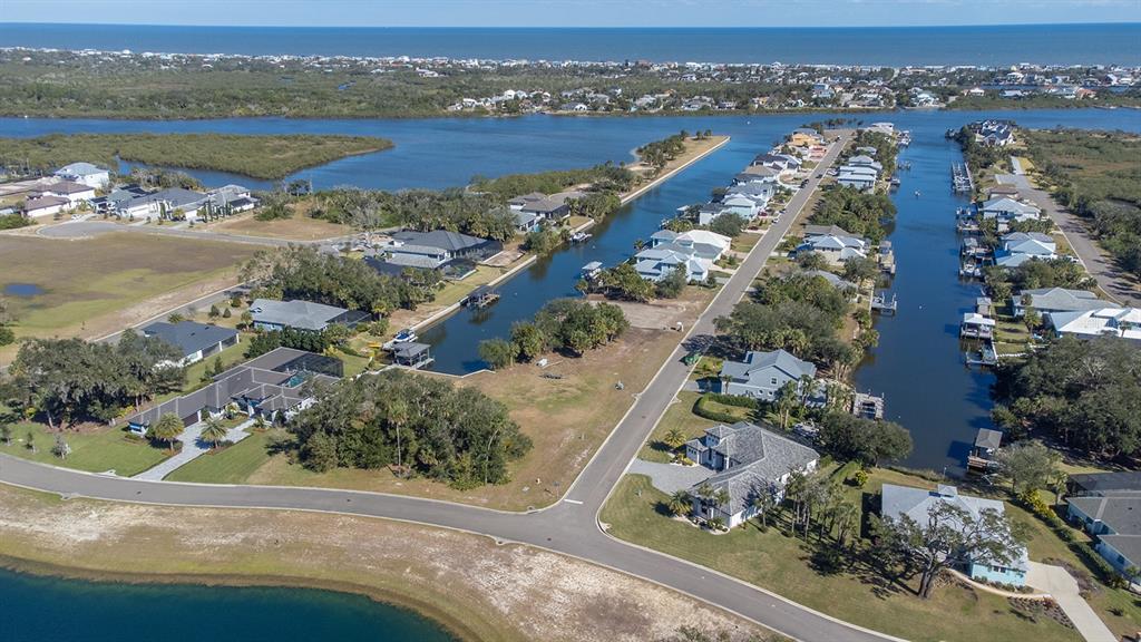 110 Seaside Pt Point Flagler Beach, FL 32136 - Photo 2 of 28 an aerial view of a residential houses with outdoor space