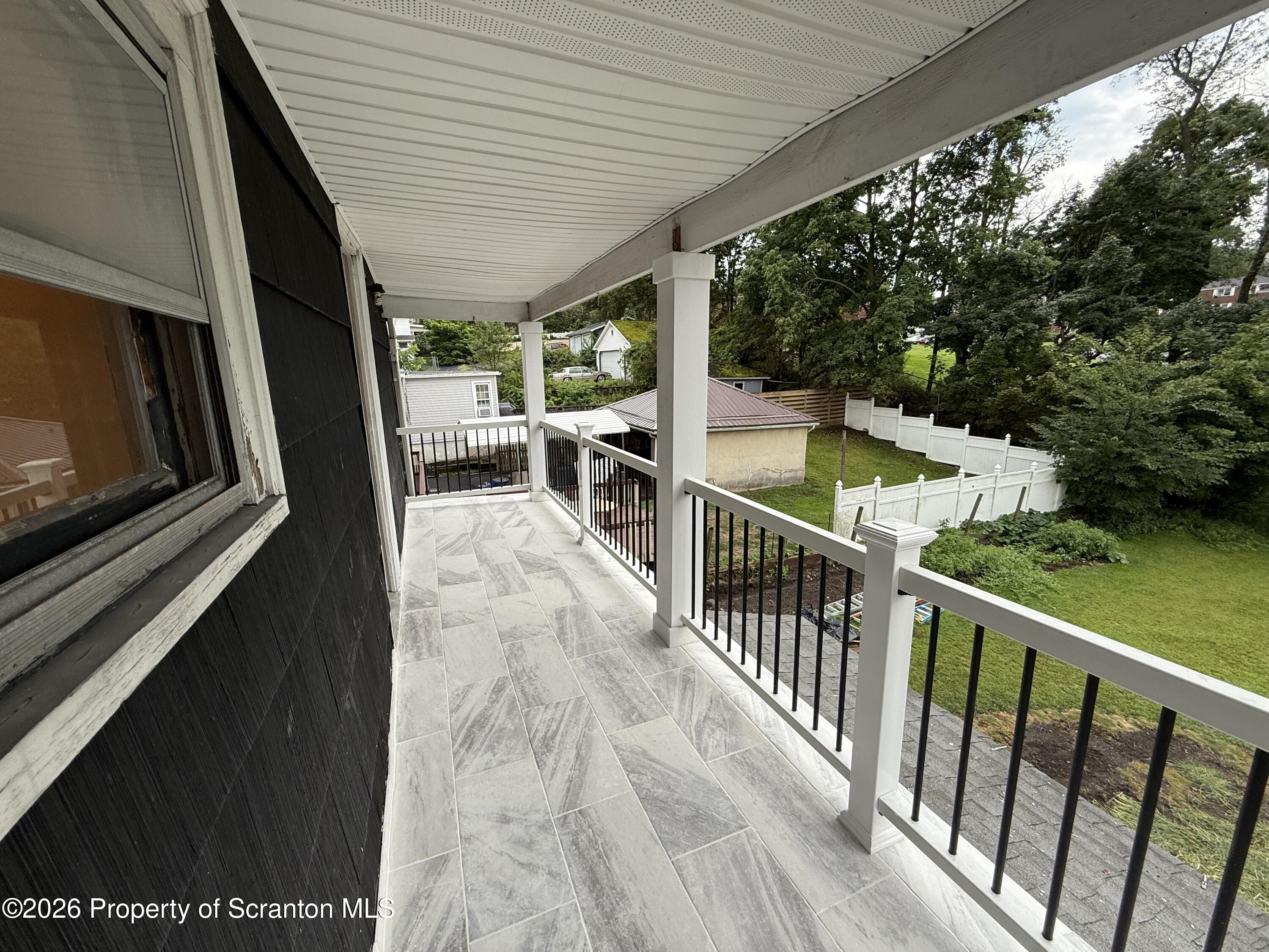 1008 Fisk Street, Unit 1 Scranton, PA 18509 - Photo 19 of 27 Back Porch