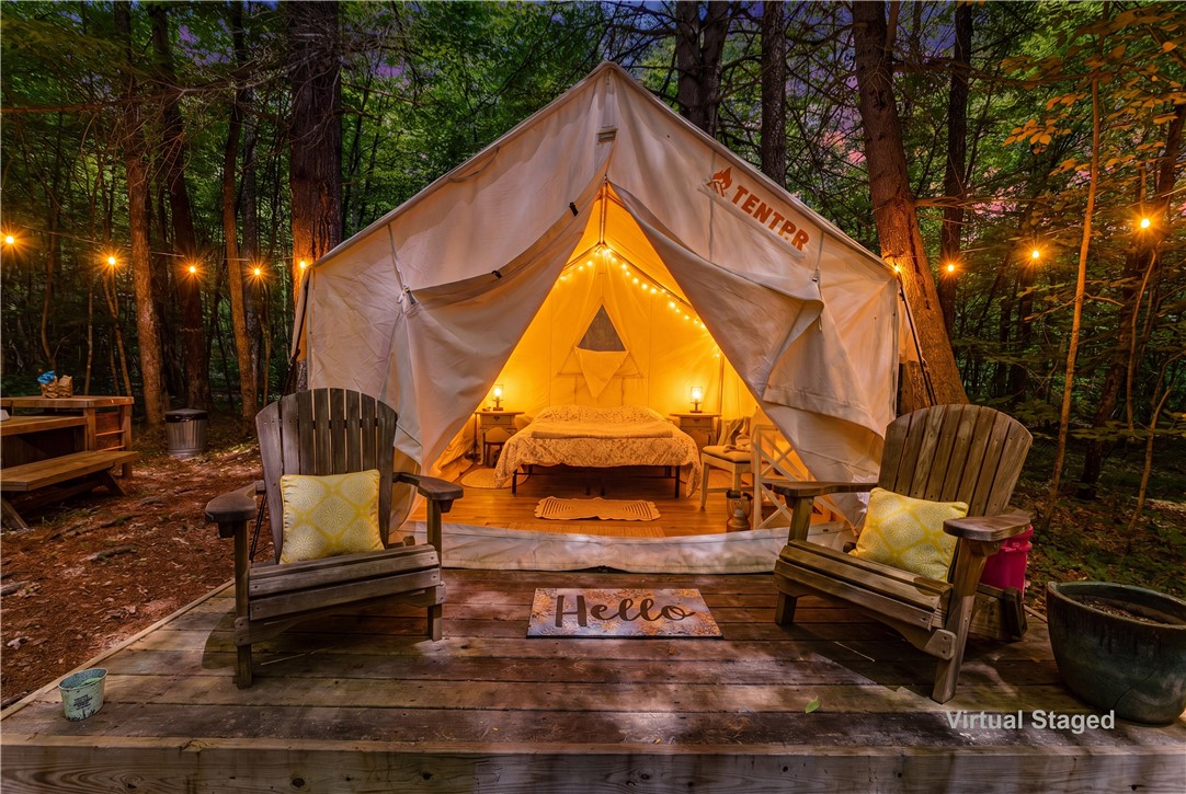 120 Marvin Road Smithville, NY 13841 - Photo 45 of 50 Glamping site at night