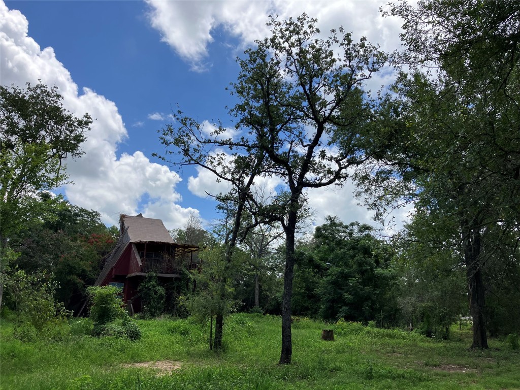 693 St Mary's Road Rosanky, TX 78953 - Photo 6 of 20 A-Frame House in need of repair or removal. Property is secluded with mature native trees.